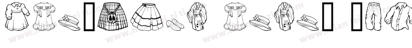 clothing logos tfb字体转换